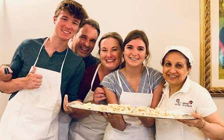 Matlagningskurs i Verona med pasta, tiramisu och vin