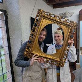 Workshop restaurování rámů s odborníkem ve Veroně