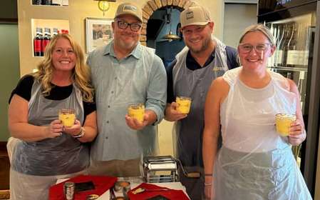 Verona: Pasta and Tiramisu Cooking Class with Fine Wine