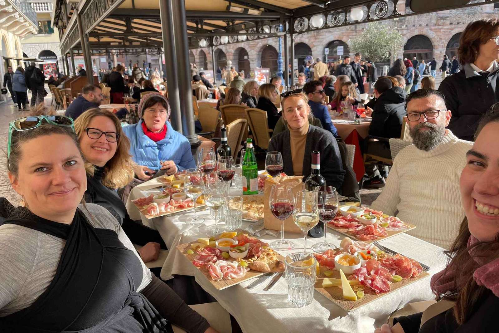 Verona: Foodtasting und Rundgang mit der Seilbahn