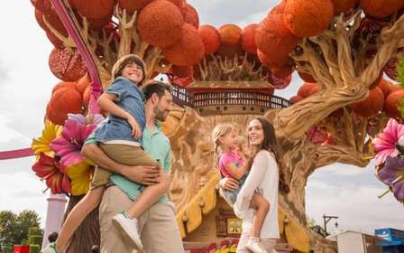 Biljett till Gardaland, nöjesparken vid Gardasjön