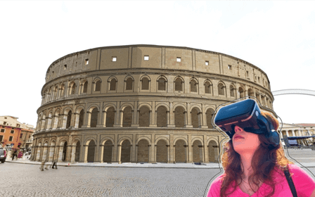 Arena di Verona med virtuell verklighet och förtur