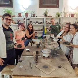 Wine and Pottery Workshop at Smart Lab Verona