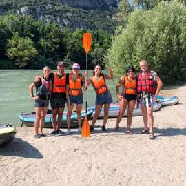 Kajaktour im Ceraino-Canyon auf der Etsch bei Verona