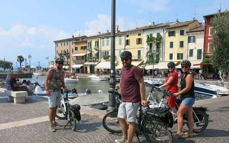Från Verona: Gardasjön E-bike tur med lunch SELVGuidad
