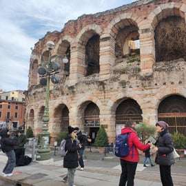 Tour a pie por Verona con Arena y teleférico