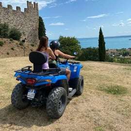 Gardasee: Quad-Ausflug in den Moränenhügeln inmitten der Natur