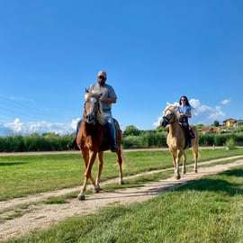 Passeio a cavalo no Lago de Garda de 2 horas pelo campo