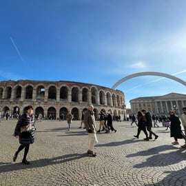 Verona: Foodtasting und Rundgang mit der Seilbahn