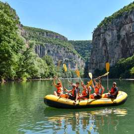 Rafting sur l'Adige en Valpolicella : gorges de Ceraino