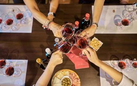 Vinprovning hos Guerrieri Rizzardi i Bardolino