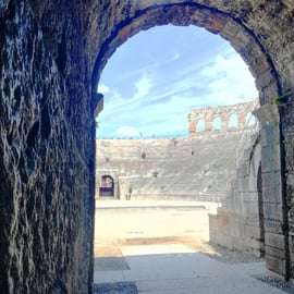 Verona: die Arena zur Zeit der Gladiatoren