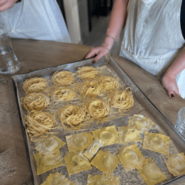 Lac de Garde : cours de cuisine italienne avec vin et repas