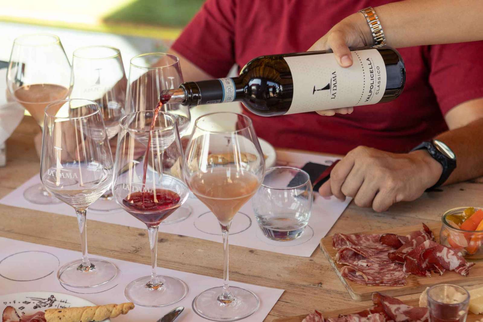 LUNCH IN VERONA: LICHTE LUNCH TUSSEN DE WIJNGAARDEN EN DE WIJNKELDER