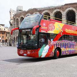 Verona Hop-on Hop-off Bus with Two Routes
