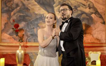 Concert d'opéra au Palais de Vérone avec Prosecco
