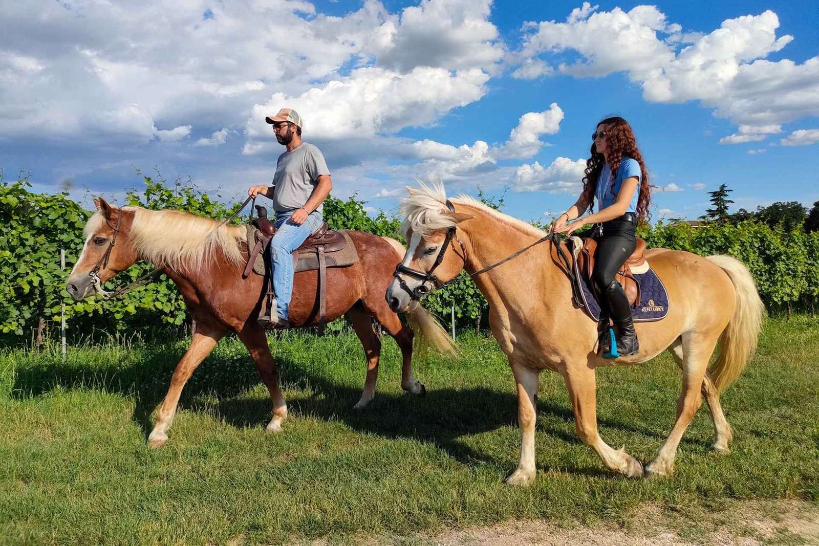 Passeio a cavalo no Lago de Garda de 2 horas pelo campo