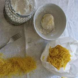 Pasta maken in Villafranca di Verona: markt en tiramisu