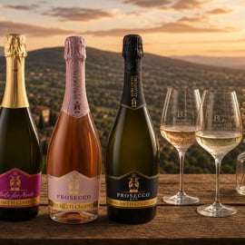 Panoramic aperitif with tasting of 3 sparkling wines in Valpolicella