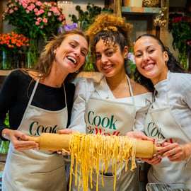 Aula de culinária em Verona: massa, tiramisu e gelato