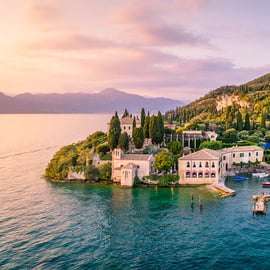 Desde Lazise: 4 horas de tour en barco por el Lago de Garda