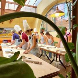 Clase de cocina en Verona: pasta fresca y tiramisú