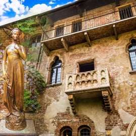 Maison de Juliette à Vérone : balcon, musée et audioguide