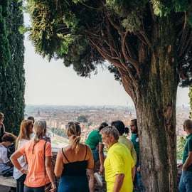 Verona E-Bike Tour to Castel San Pietro and Old Town
