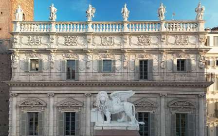 Biljett till Palazzo Maffei i Verona: konst och terrass