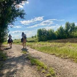 Passeio a cavalo no Lago de Garda de 2 horas pelo campo