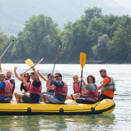 Rafting sur l'Adige en Valpolicella : gorges de Ceraino