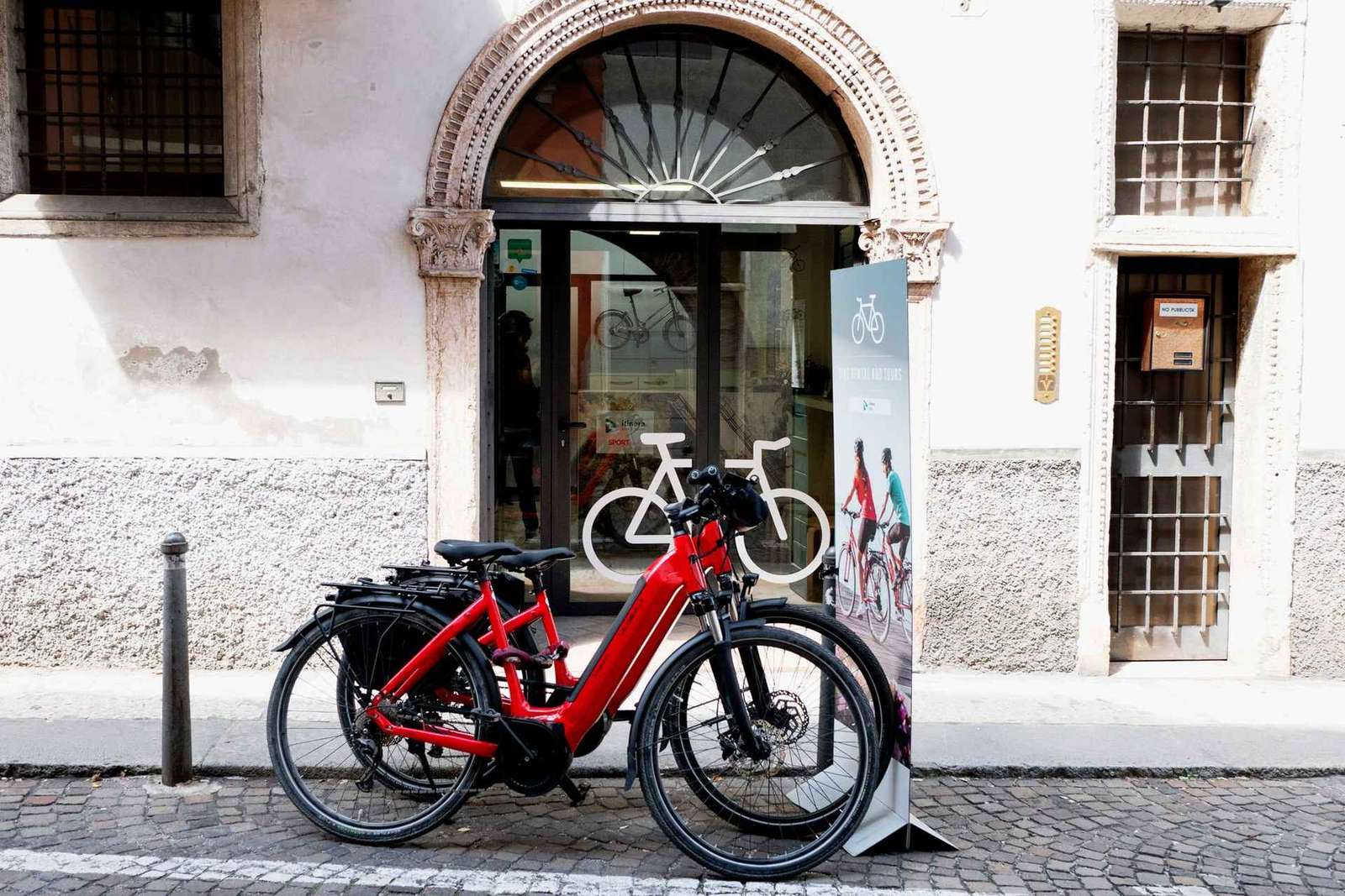 Visite à vélo de Vérone, autoguidée