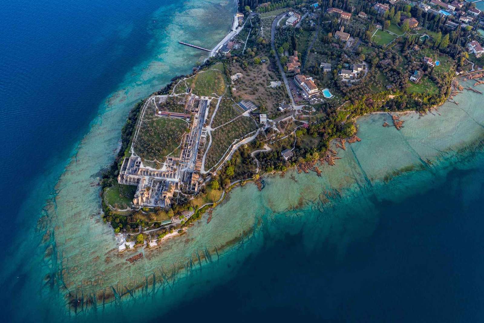 Croisière en bateau à Sirmione avec commentaire du capitaine