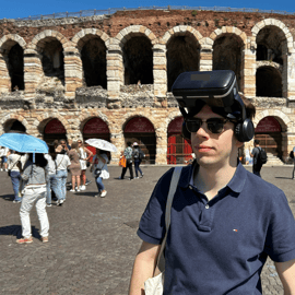 Aréna ve Veroně s virtuální realitou a vstupem bez fronty